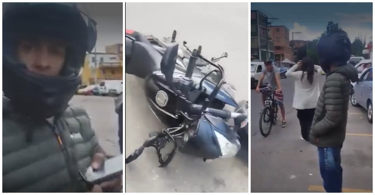 El suceso fue capturado en un video grabado por una mujer de la comunidad que se encontraba en el lugar de los hechos.