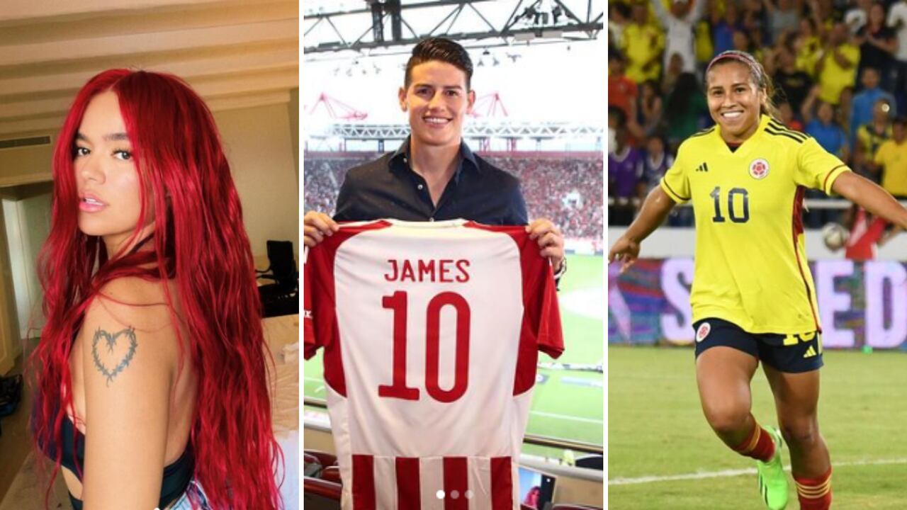 Karol G James Rodriguez Leicy Santos