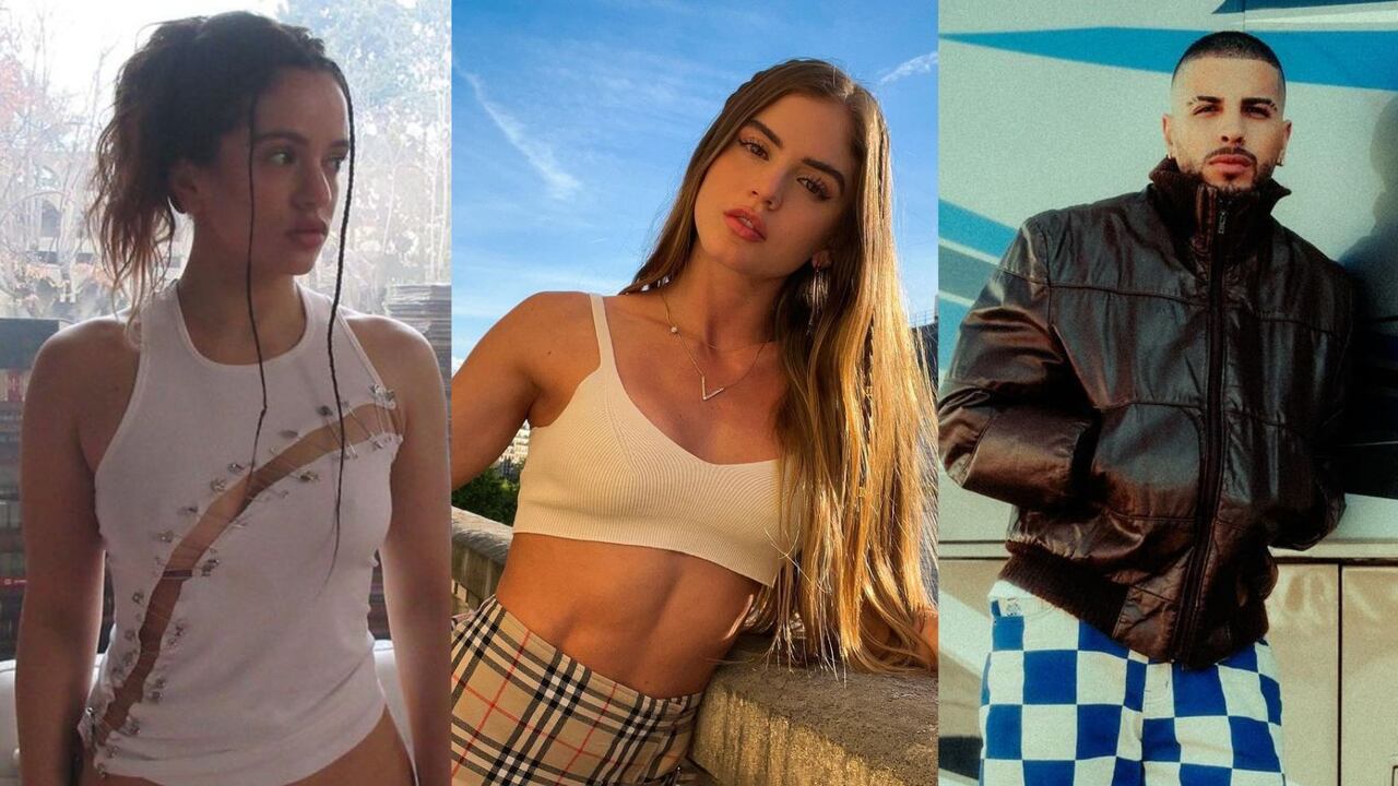 Ella es la despampanante rubia colombiana que habría ocasionado la ruptura entre Rosalía y Rauw Alejandro