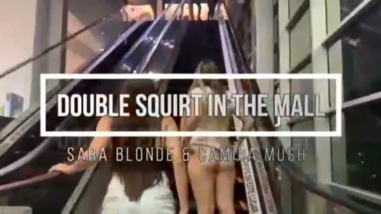 Video íntimo en centro comercial