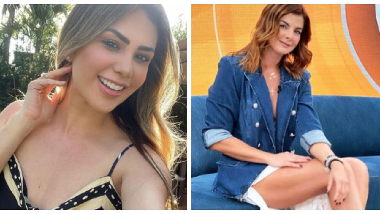 Carolina Cruz y Angeline Moncayo