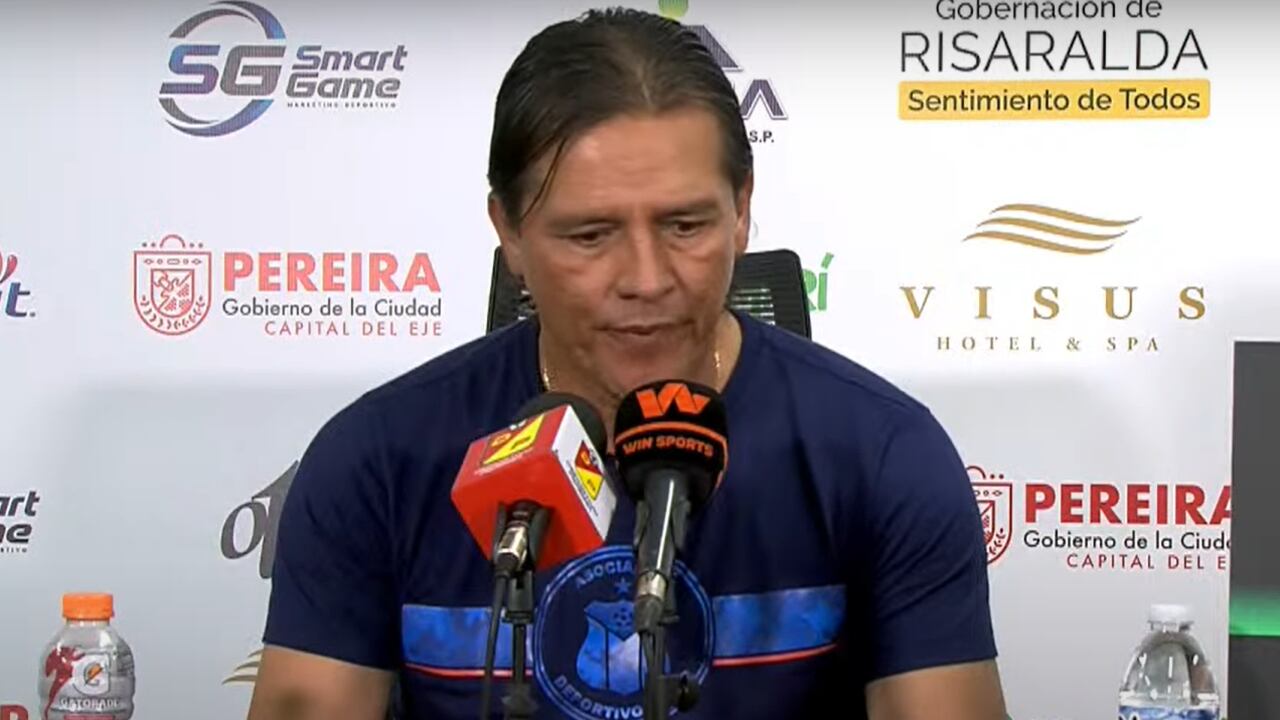 Flabio Torres, director técnico del Deportivo Pasto