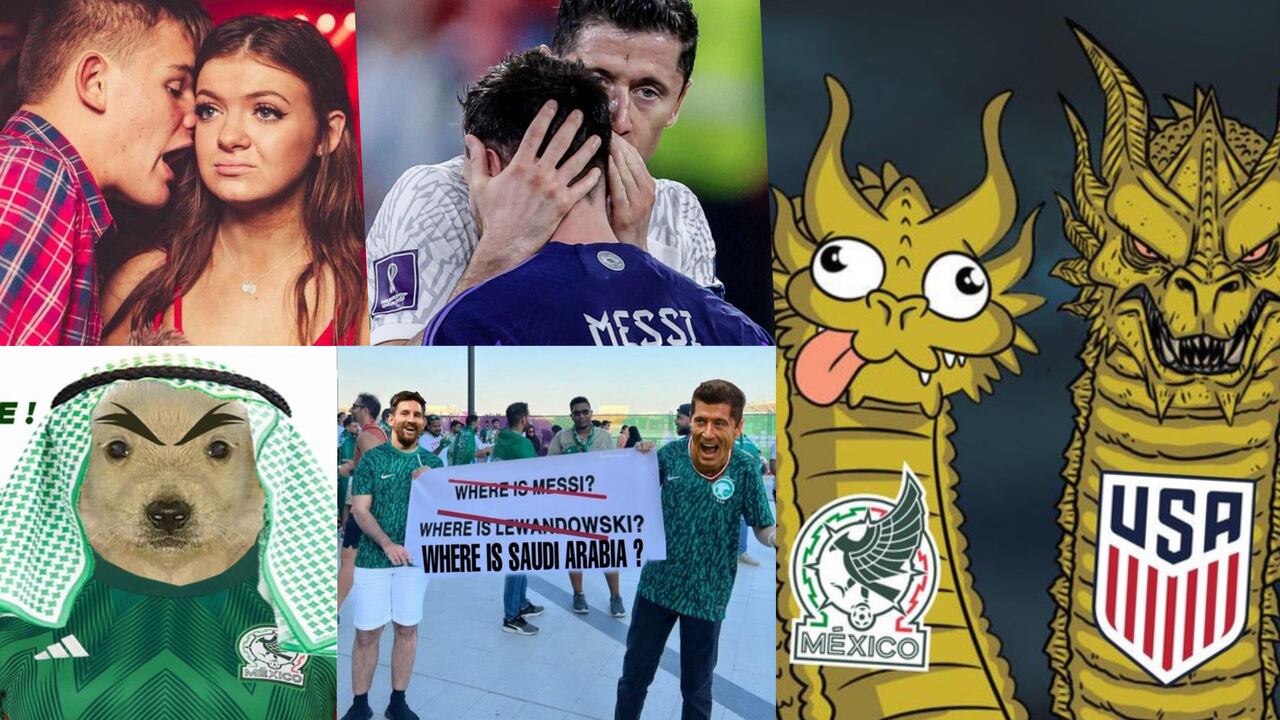 Memes de Argentina y México.