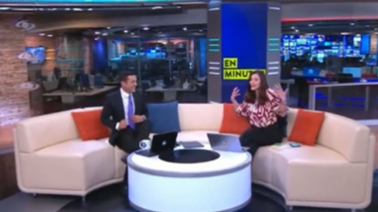Juan Diego Alvira reveló secreto de presentadora del Canal Caracol en pleno noticiero en vivo
