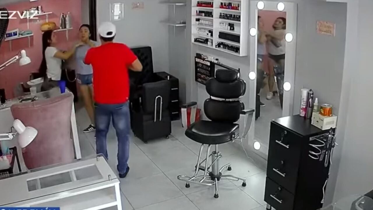 La mala suerte de ladrón: robó peluquería y cámaras full HD lo grabaron