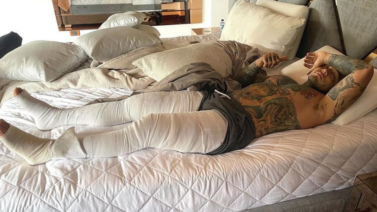 El día que Yeferson Cossio sufrió un accidente que lo dejó en silla de ruedas por varios meses