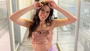 Linda Palma cautivó con un recuerdo de su vestido de novia