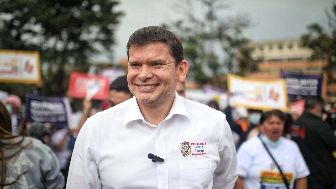 Jhon Milton Rodríguez Rueda de Prensa en el Consejo Nacional Electoral