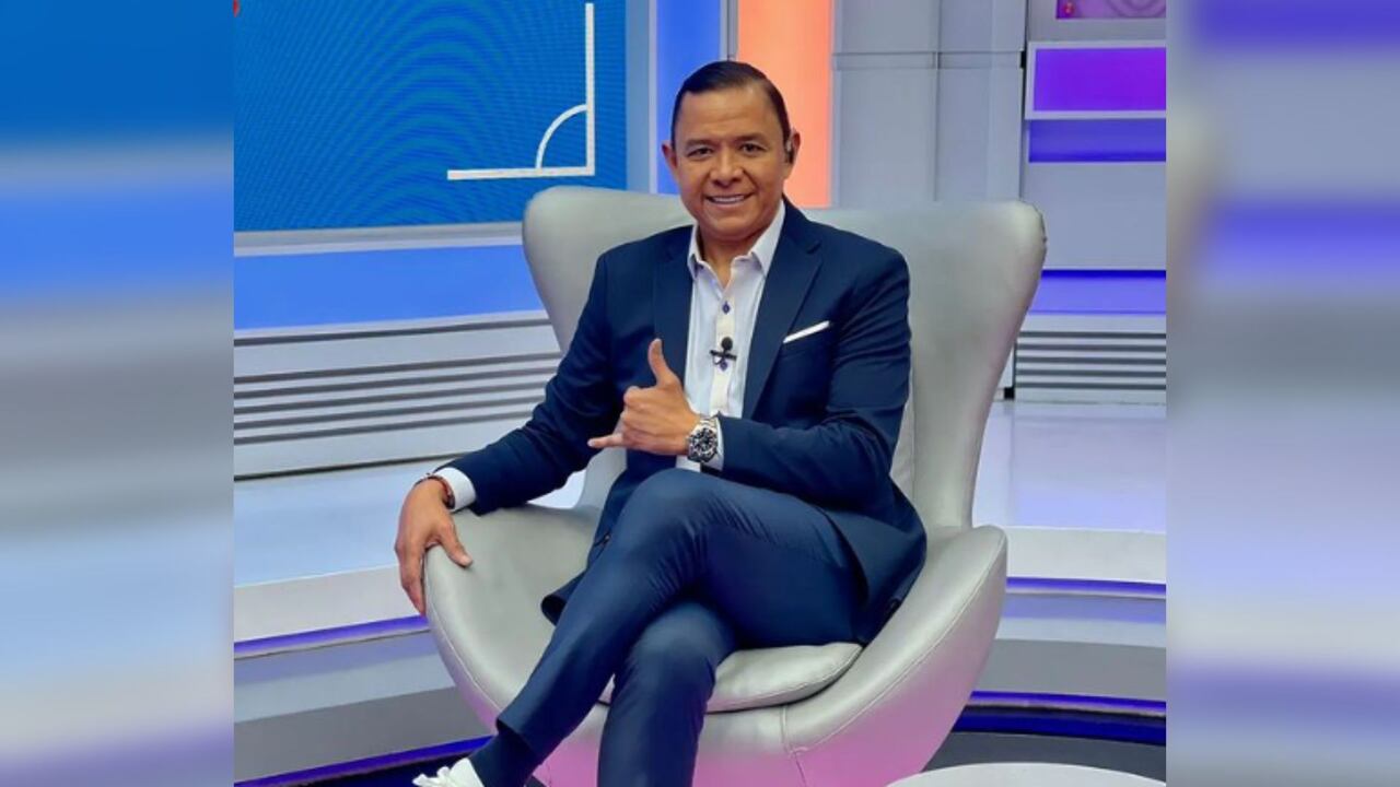 Iván René Valenciano durante programa de Saque Largo.