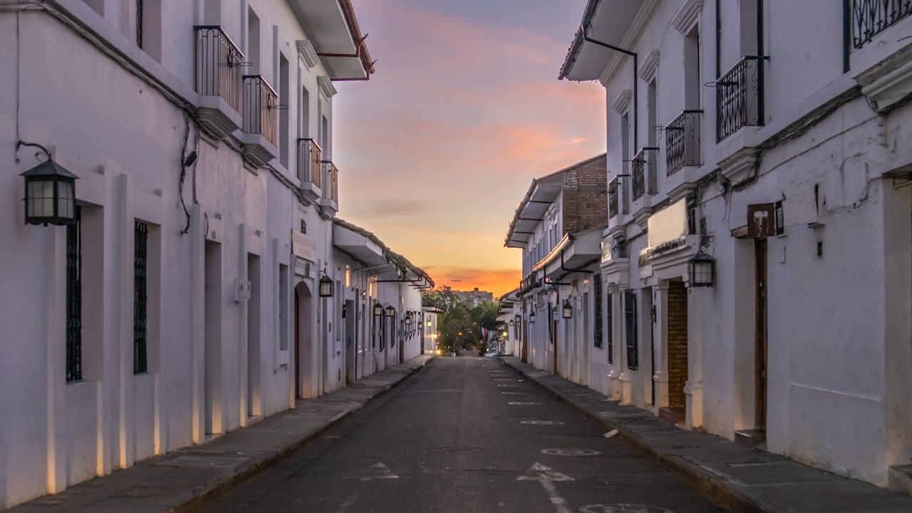 Streets of Popayán, Colombia