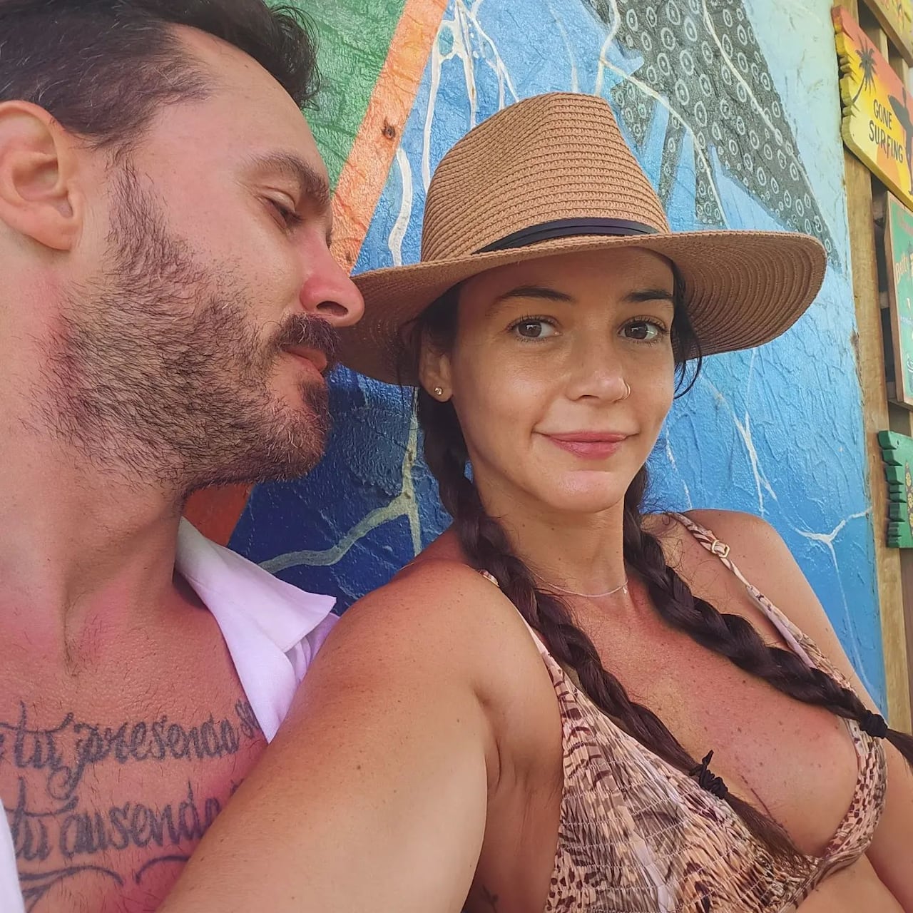 Maleja Restrepo celebró su cumpleaños nadando sin ropa en un río