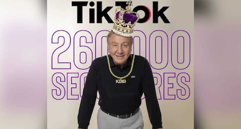 Rodolfo Hernández  se autoproclamó el rey de Tik Tok
