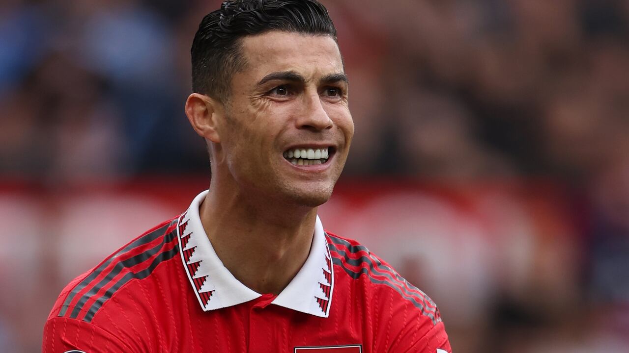 Cristiano Ronaldo, jugador del Manchester United.