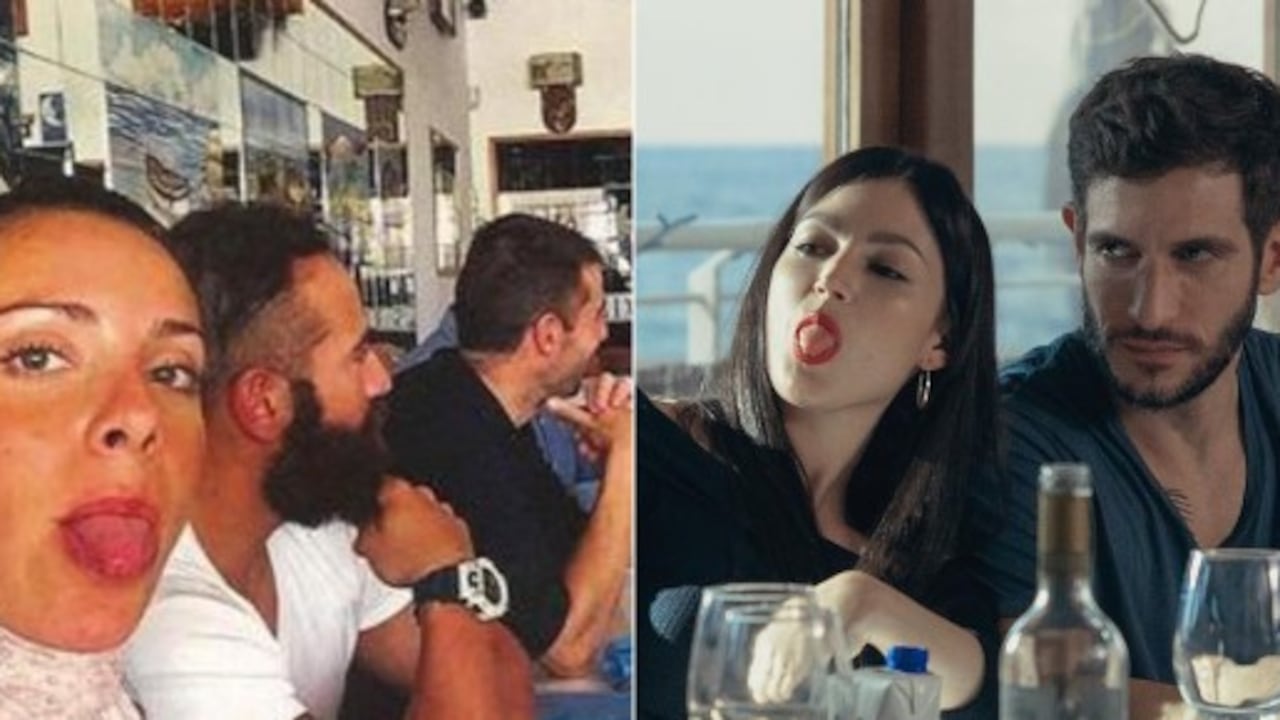 Cuerpo en llamas/ foto de la vida real