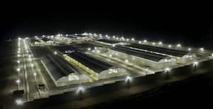 Imagen panorámica del Centro de Confinamiento del Terrorismo.