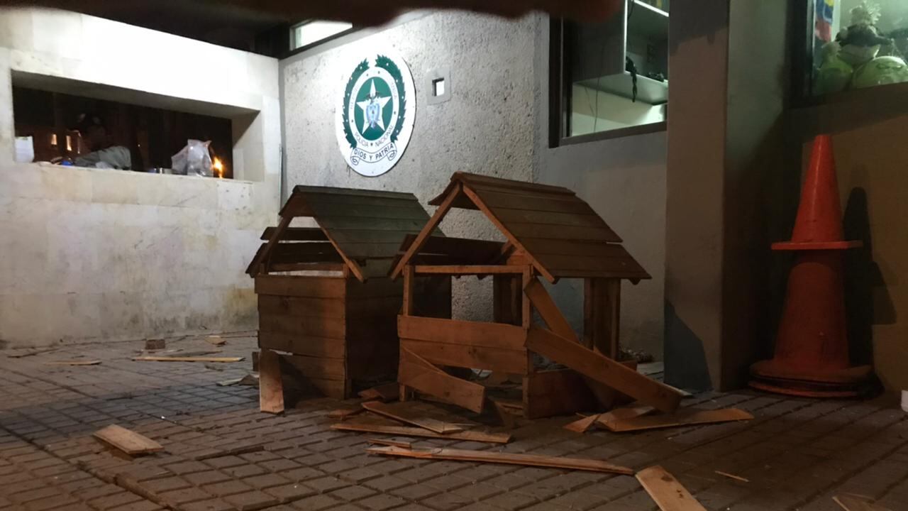 ATENTADO CAI ARBORIZADORA ALTA EN BOGOTÁ