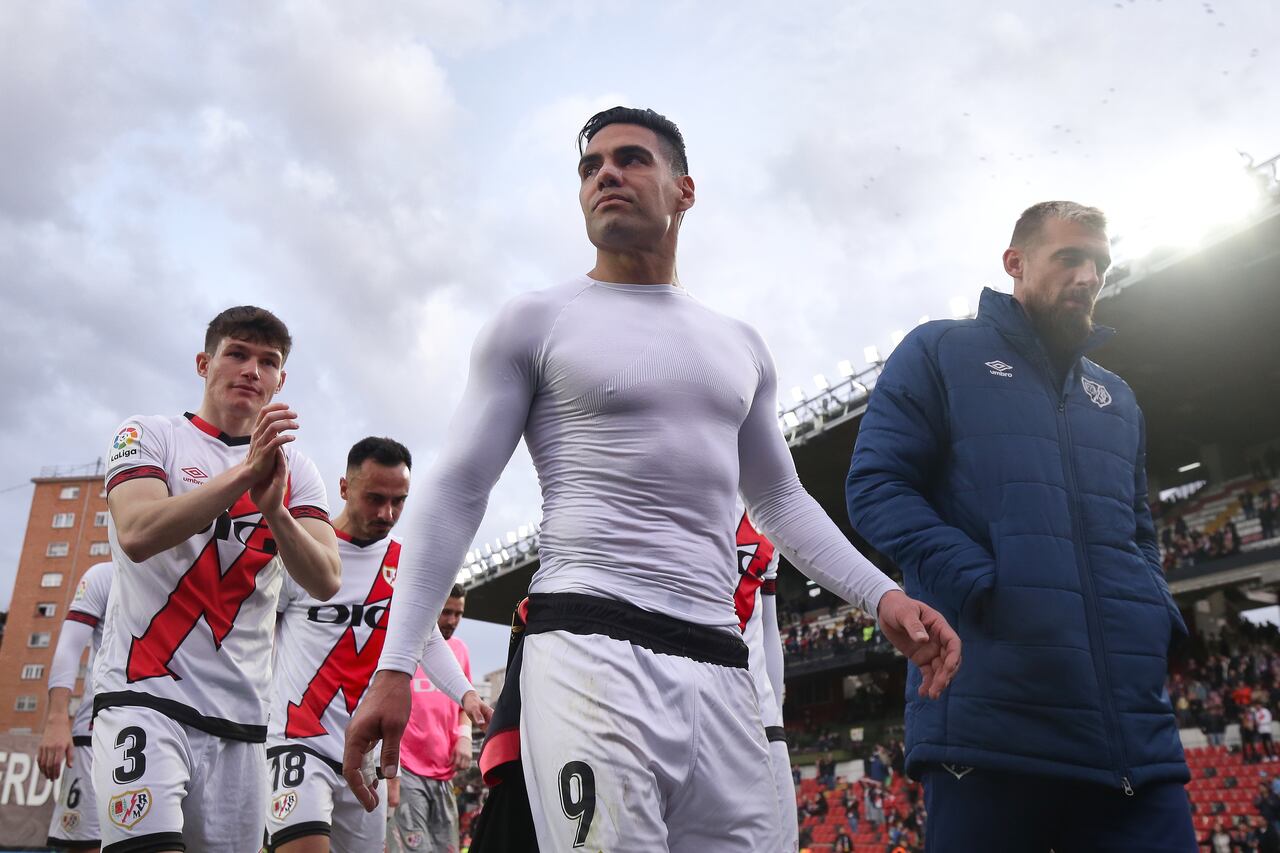 Falcao García ha sido condenado a la suplencia en Rayo Vallecano.