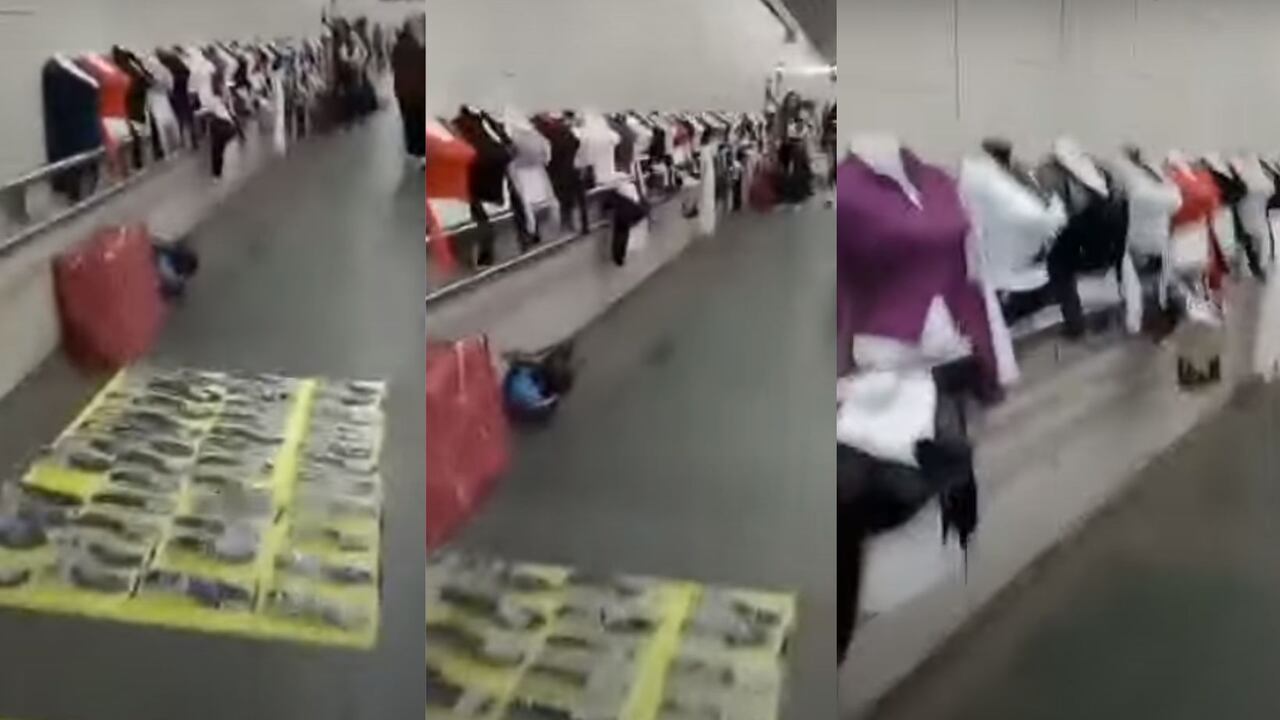 La estación de TransMilenio que se volvió un mercado de pulgas: venden ropa a 15 mil pesos