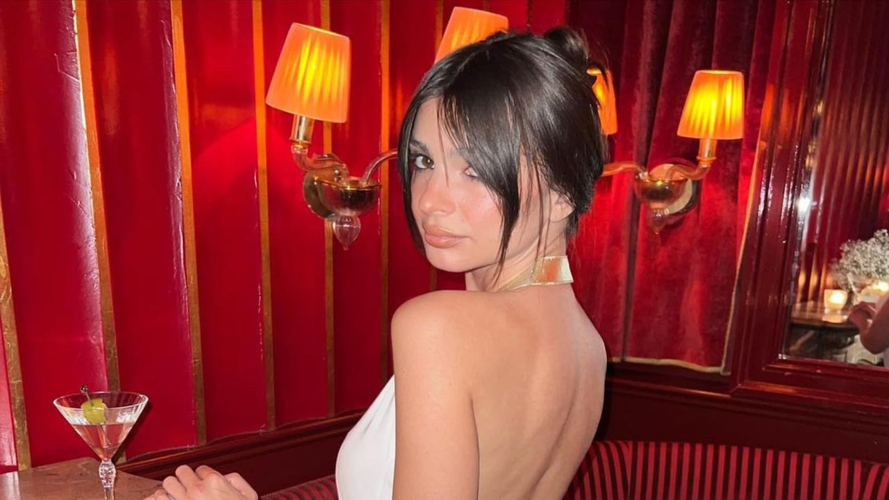 El sensual escote delantero de Emily Ratajkowski en los Met Gala que incendió IG
