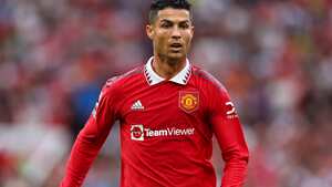 Cristiano Ronaldo, jugador del Manchester United, durante la victoria ante el Arsenal.