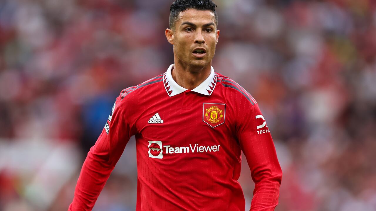 Cristiano Ronaldo, jugador del Manchester United, durante la victoria ante el Arsenal.