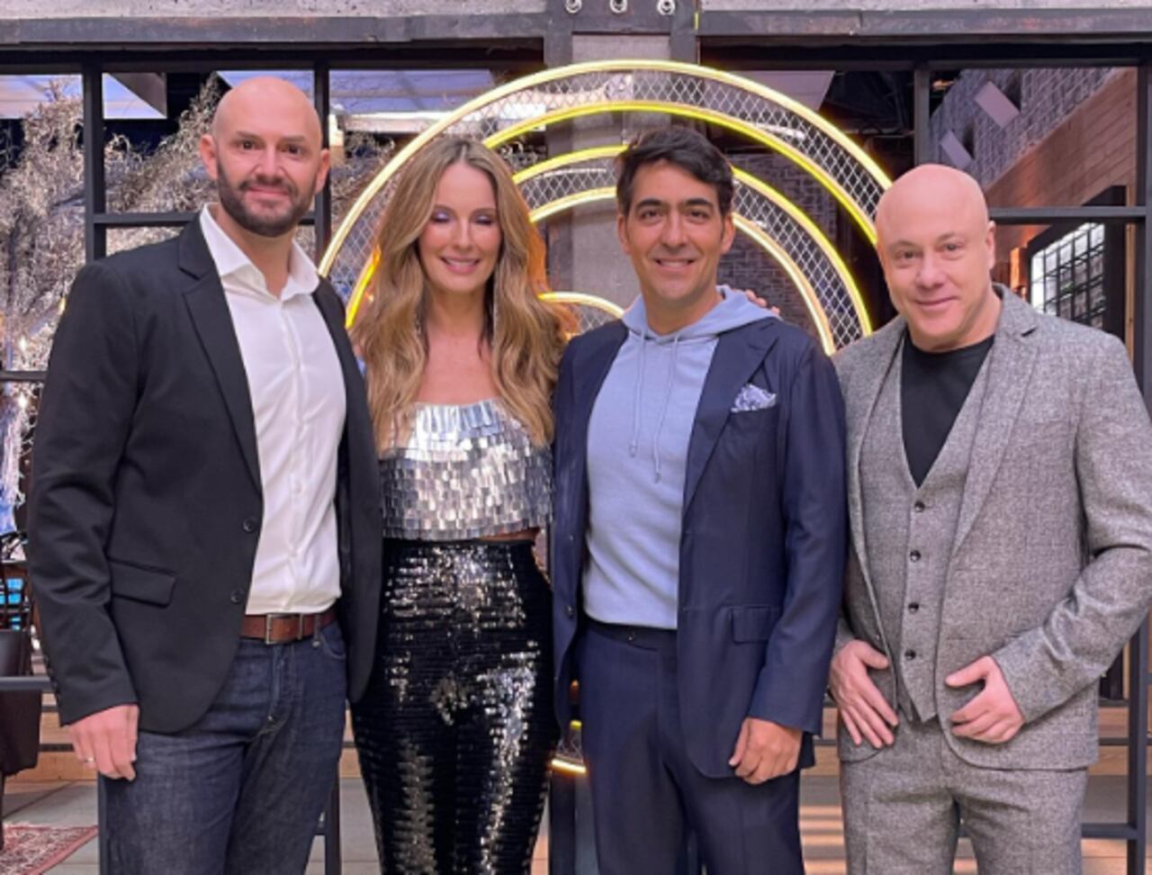 Jorge Rausch, Nicolás de Zubiría ,Christopher Carpentier y Claudia Bahamón.