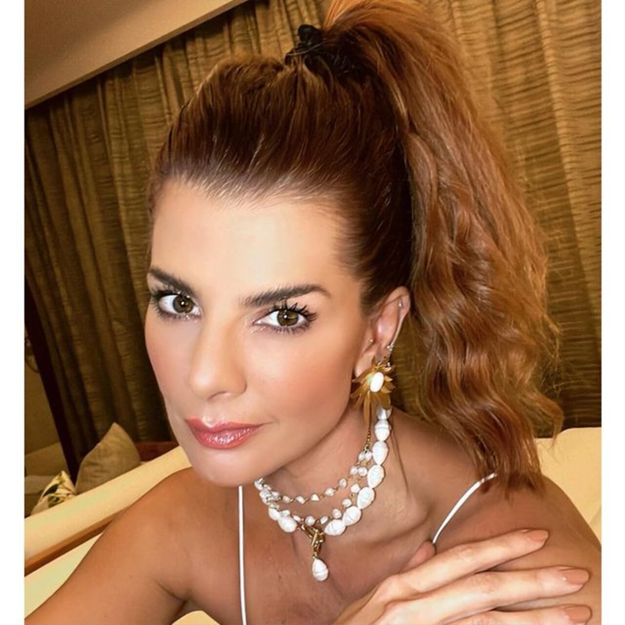 La presentadora recibió críticas por esta fotografía