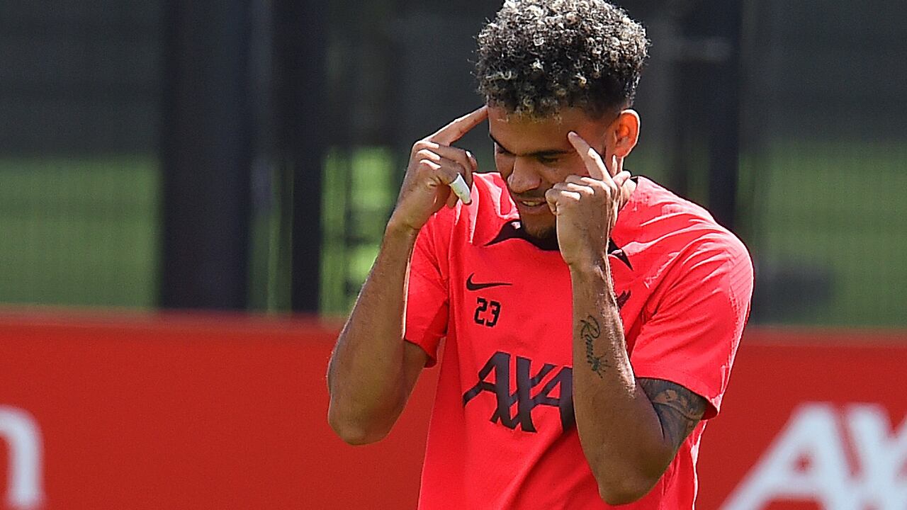 Luis Díaz, jugador colombiano del Liverpool F.C.