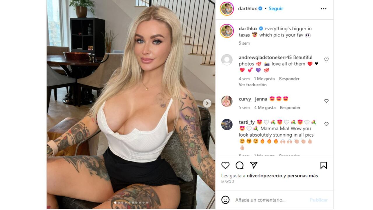Ella es la sensual modelo a la que en la escuela le hacían bullying y ahora factura en OnlyFans