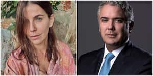 Maria Fernanda Yepes e Iván Duque.