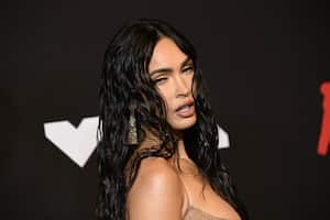 Megan Fox Center on Sunday, Sept. 12, 2021, in New York. (Photo by Evan Agostini/Invision/AP)
