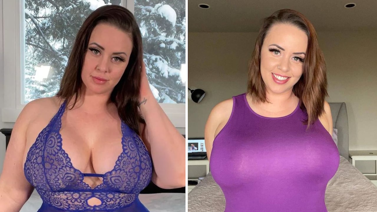 Ella es la voluptuosa mujer que dejó su trabajo en un «call center» y abrió OnlyFans
