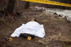 Escena del crimen, cadaver