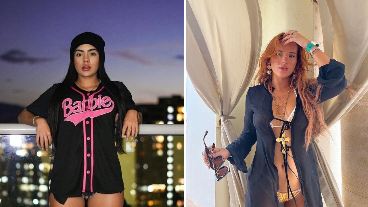 Bella Thorne y Luisa Castro, el dúo de sensualidad que despertó fantasías moviendo sus nalgas en diminutos vestidos de baño