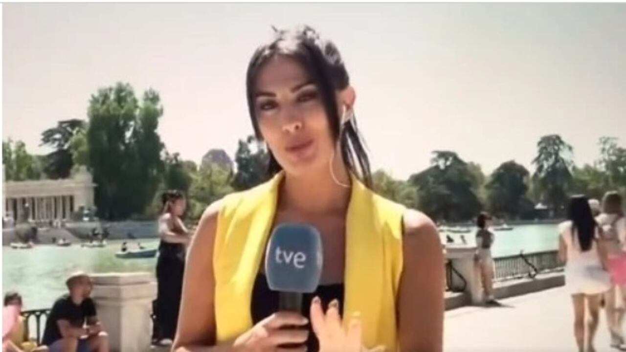 Presentadora de tv española