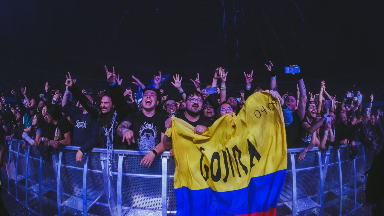 Gojira pasó por Bogotá y dejó tremenda huella.