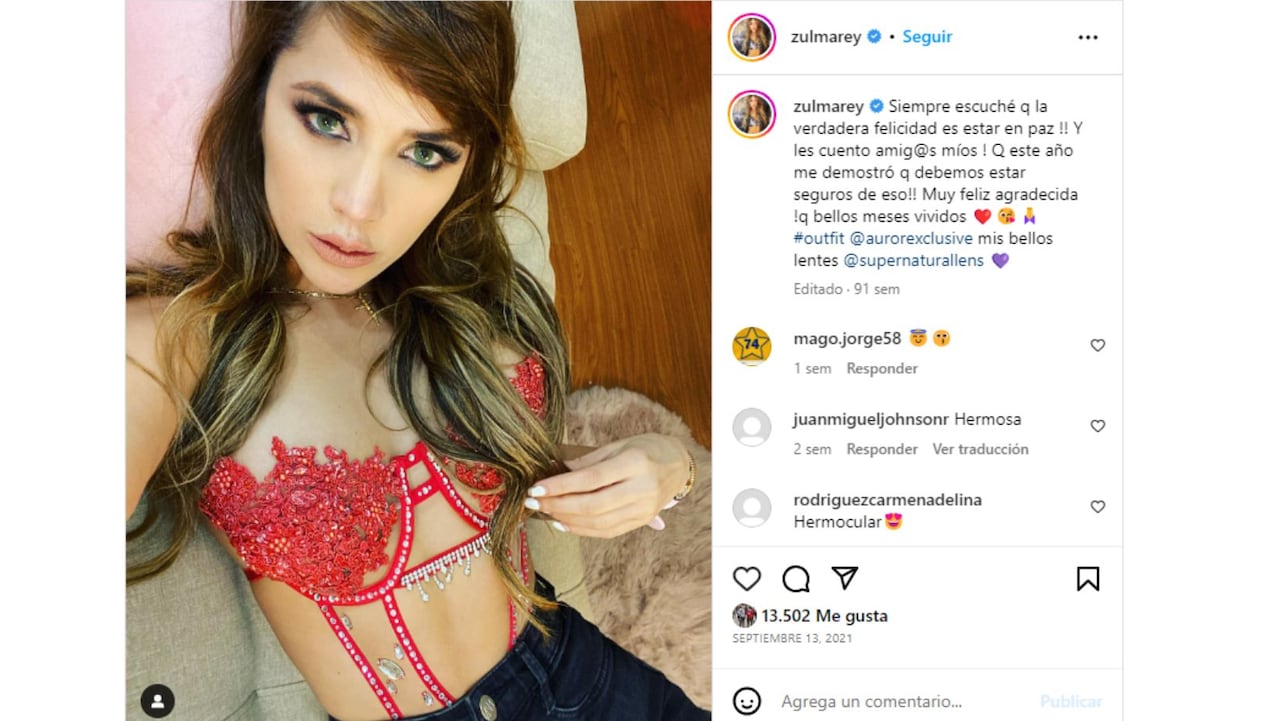 Sube la temperatura en 'MasterChef' y redes: las fotos más atrevidas de Zulma Rey