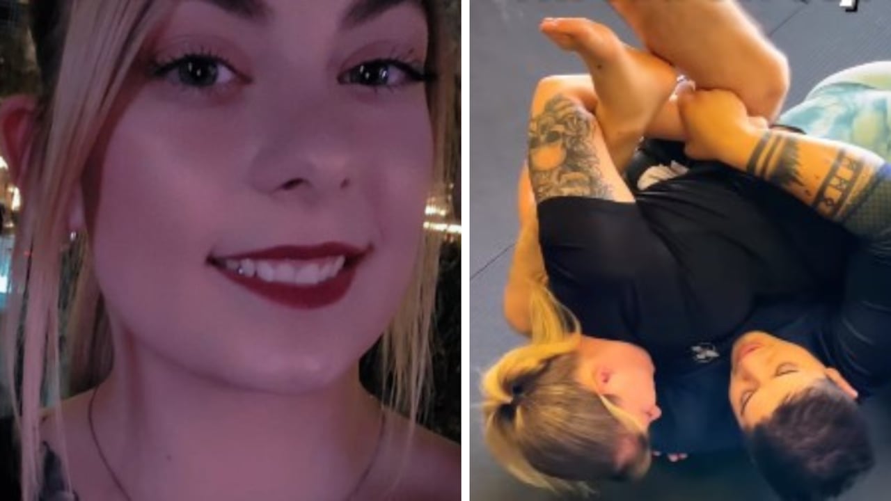 Briana Anderson, una profesora estadounidense de Jiu Jitsu,