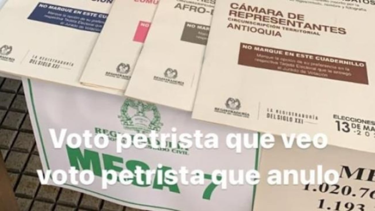 Voto anulado de Petro