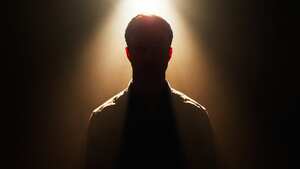Silueta de un hombre