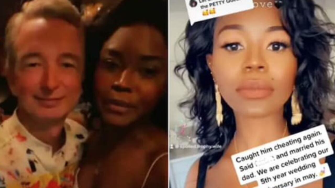 Mujer se casó con el padre de su novio por haberle sido infiel