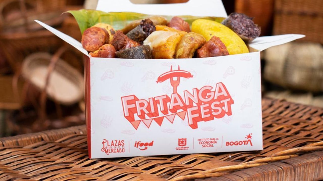 El evento "Fritanga Fest" se lleva a cabo en las plazas de mercado de Bogotá.