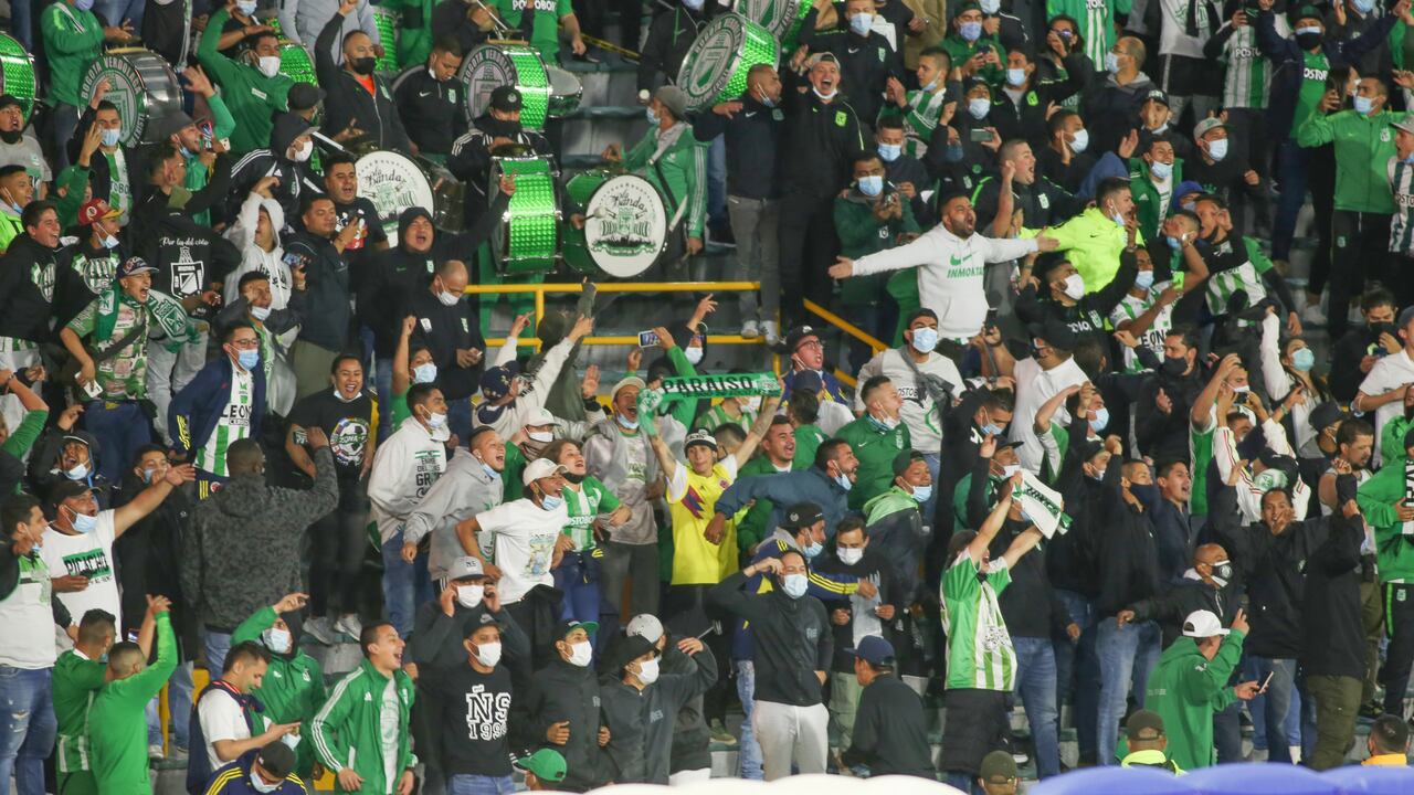 Hinchas de Atlético Nacional
