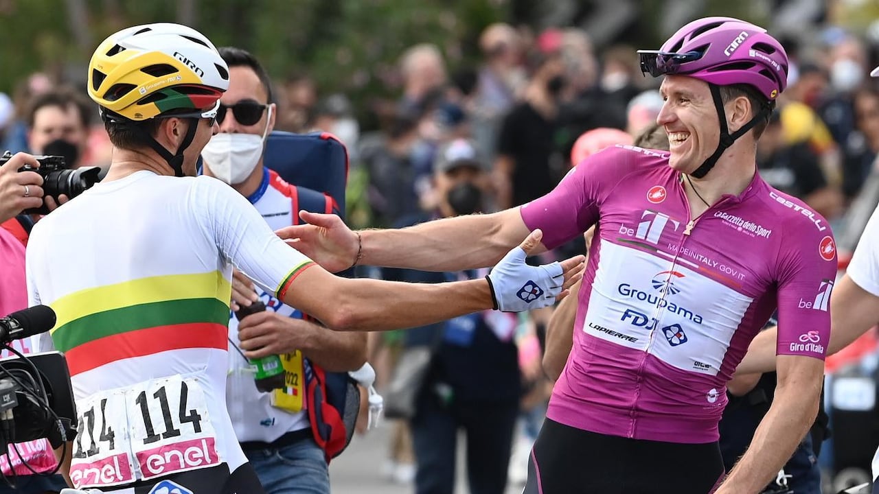 Camisa rosa en el Giro de Italia 2022