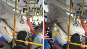 SITP fue el camión de trasteo de una ciudadana