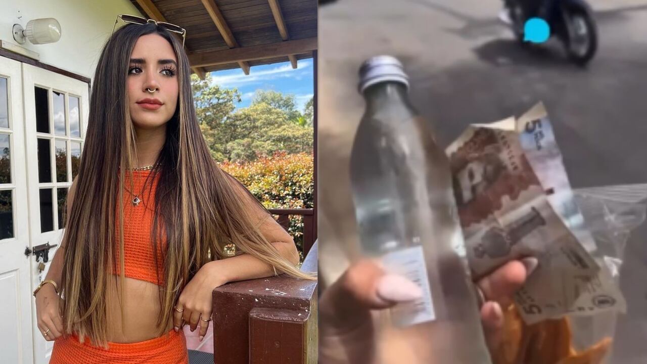 Famosa influenciadora mexicana terminó estafada cuando quiso cambiar billete en Colombia