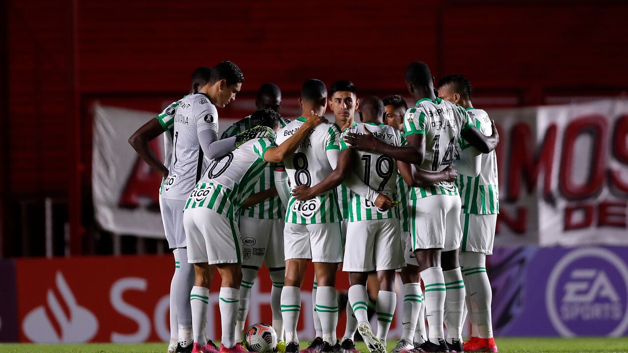 Jugadores de Atlético Nacional