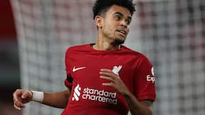 Luis Díaz, jugador colombiano del Liverpool.