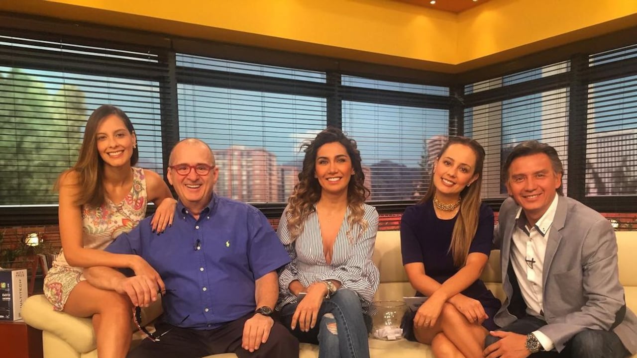 Presentadores del programa "Muy buenos días" del Canal RCN