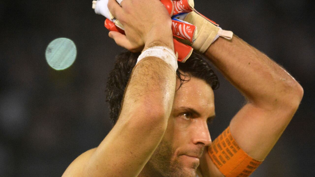 Sebastián Viera, arquero del Junior de Barranquilla.